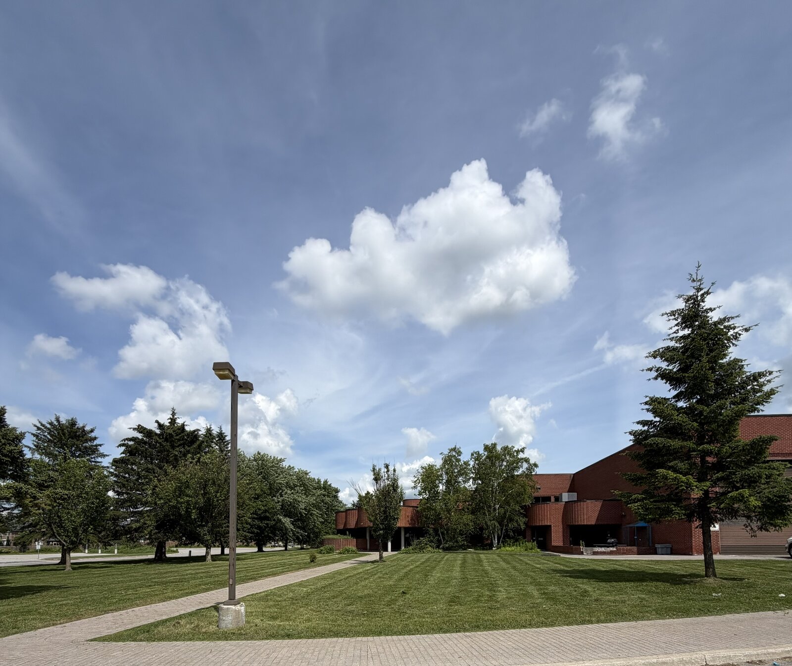 Recent commercial lawn care project — O'Doherty's Property Services